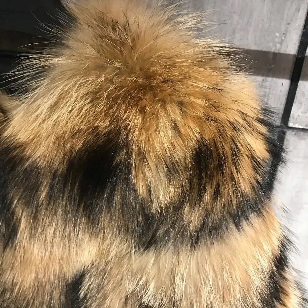 Women's Thick-fur Puffer Jacket