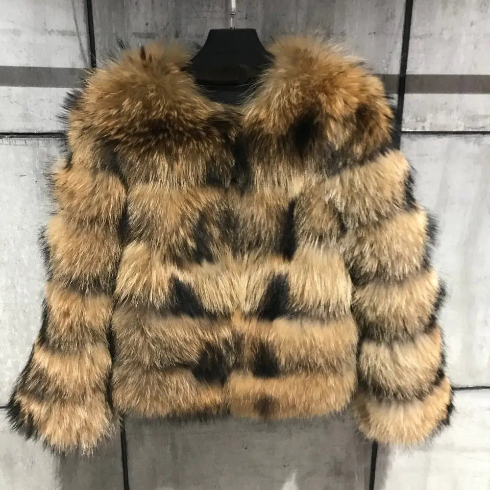 Women's Thick-fur Puffer Jacket