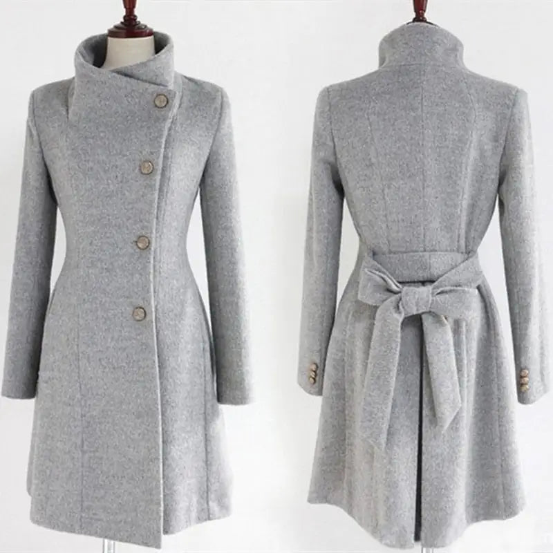 Winter Cashmere Trench Coat